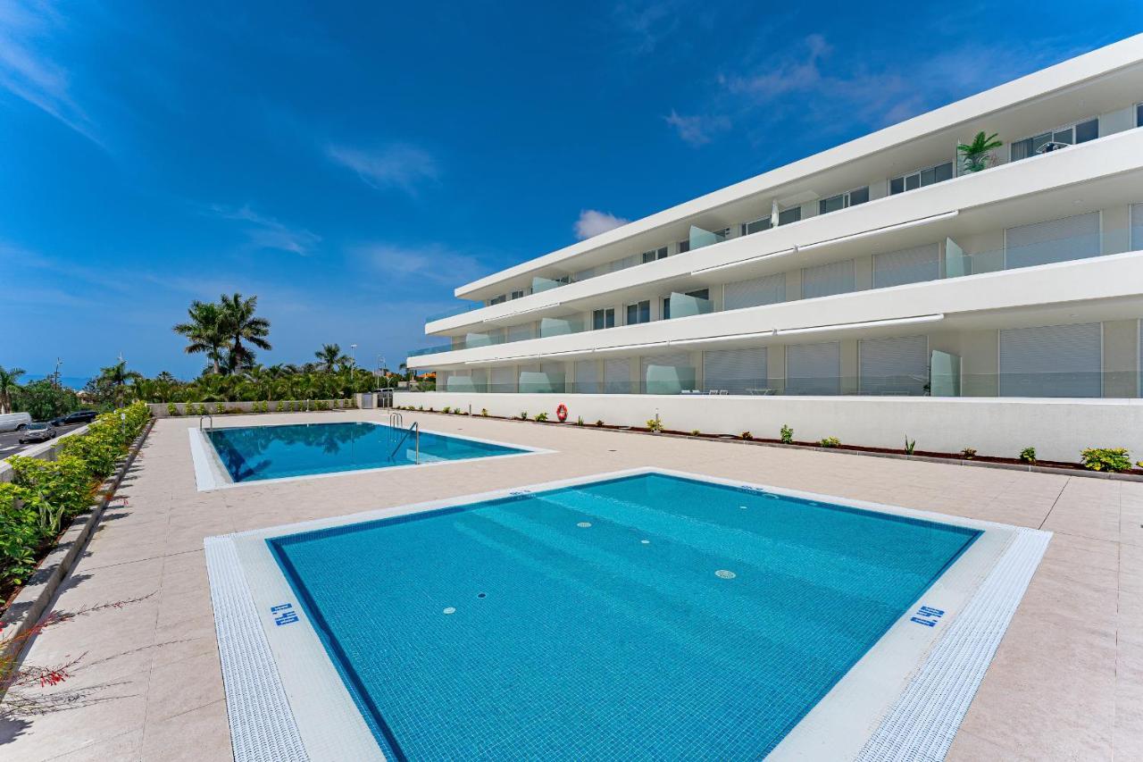 Modern New Apartment Las Terrazas De Costa Adeje. Heated Pool, Big Terrace And Private Parking Exteriör bild