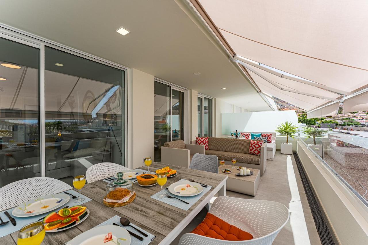 Modern New Apartment Las Terrazas De Costa Adeje. Heated Pool, Big Terrace And Private Parking Exteriör bild