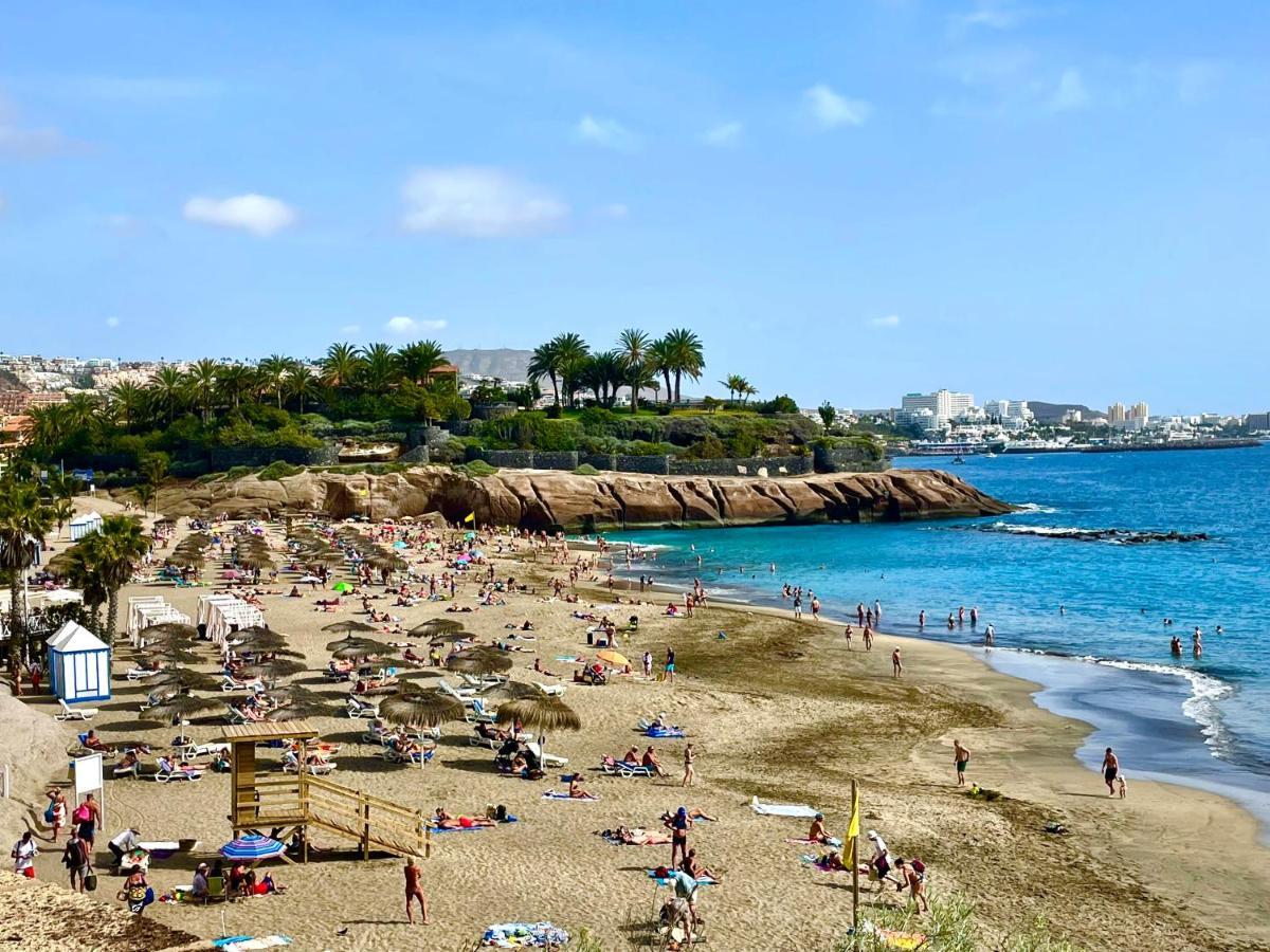 Modern New Apartment Las Terrazas De Costa Adeje. Heated Pool, Big Terrace And Private Parking Exteriör bild